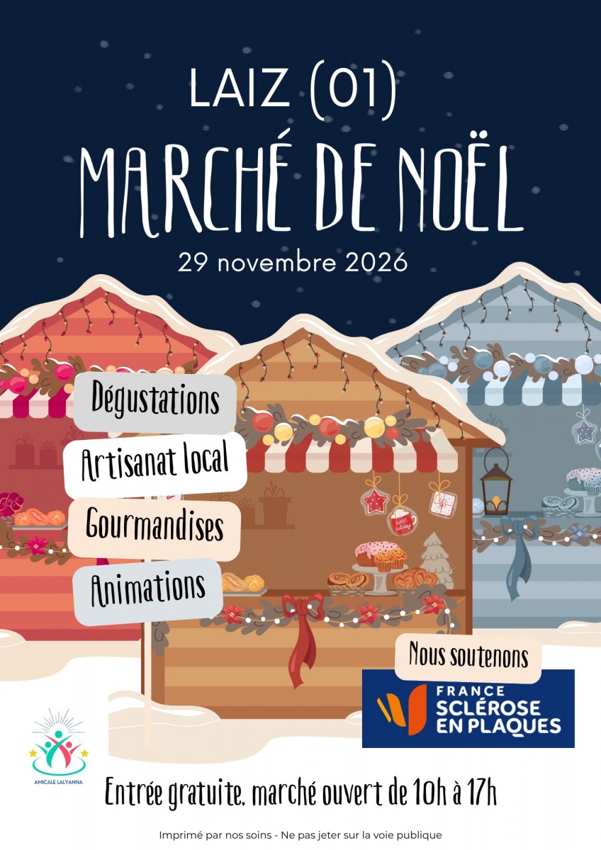 Marché de Noël solidaire – Laiz